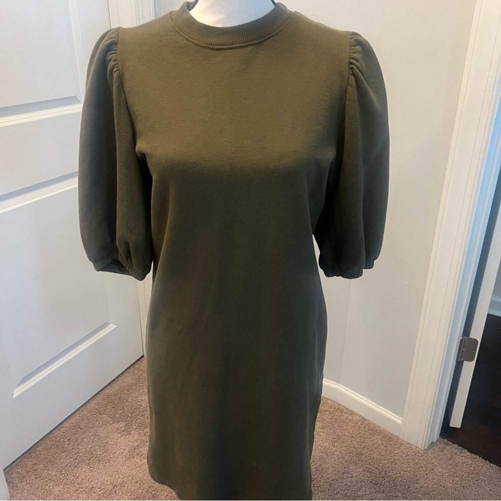 Etica Isabelle Puff Sleeve Dress. Never worn size xs